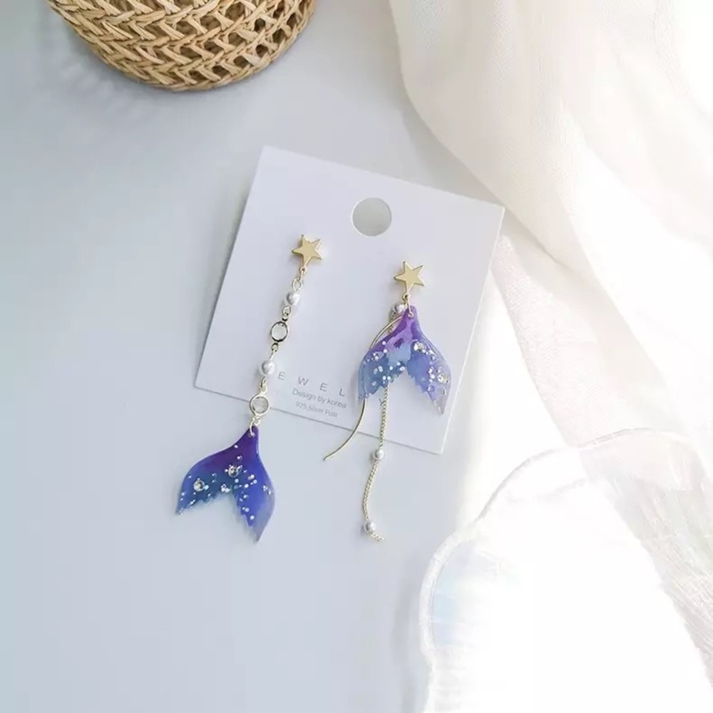 Mermaid Tail Earrings